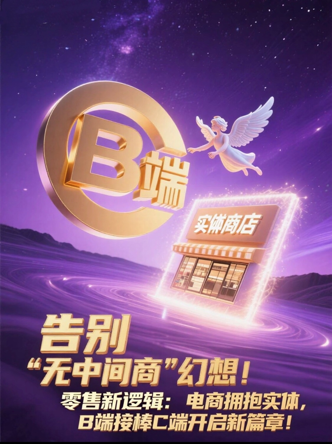易出评：零售新逻辑，电商与实体融合，B端崛起推动行业转型！