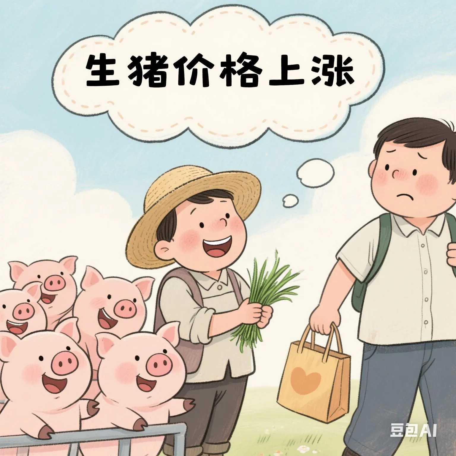 多多自动批发：生猪价格大涨，养殖户乐观消费者担忧，未来市场走势分析与建议