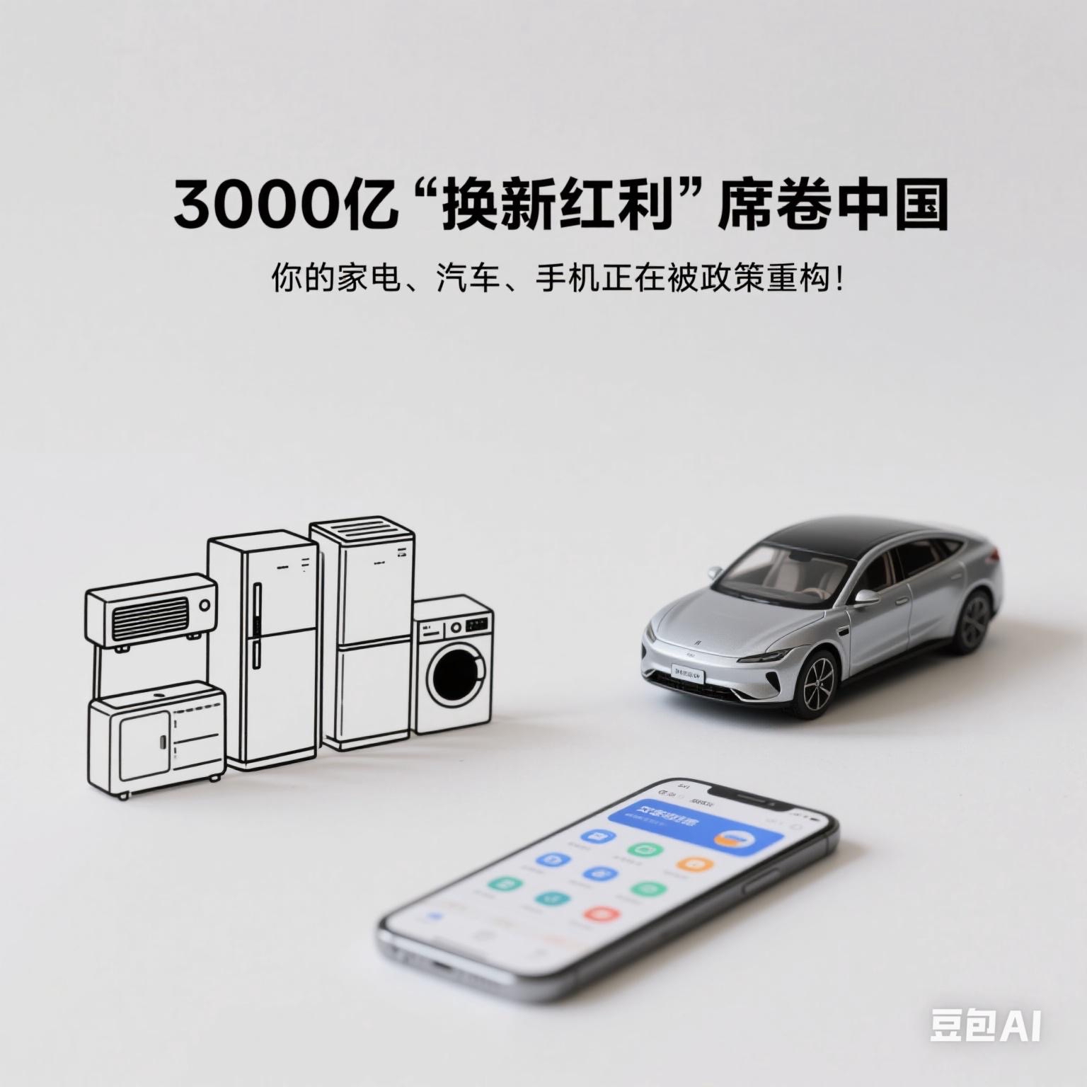 店销多多软件：国四车退役与数码产品补贴引发换购潮，消费者积极升级生活品质