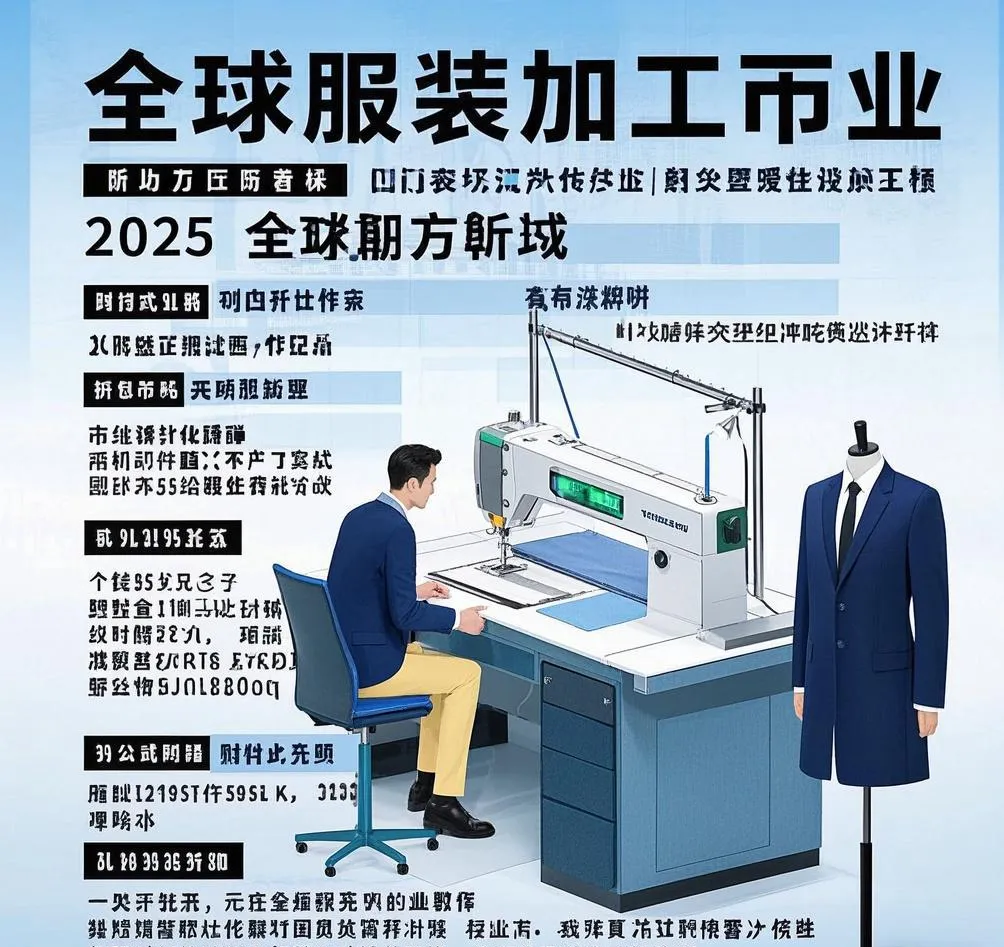 小G助手拼多多：2025年全球服装加工行业趋势，智能化、环保与个性化定制的深度变革