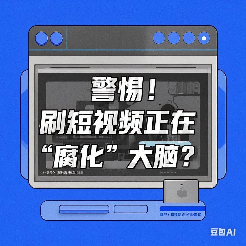 创优助手：警惕短视频对大脑的负面影响，让我们失去深度思考与真实社交能力