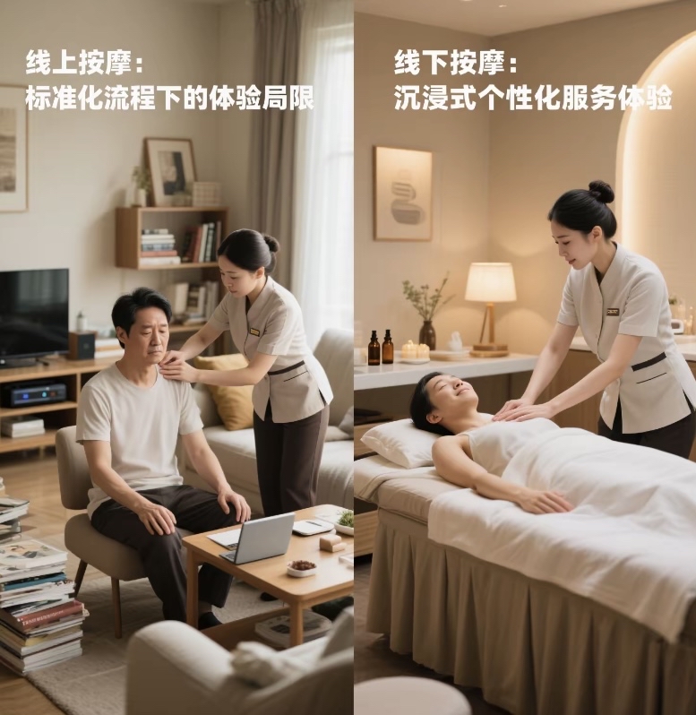 黎明助手：线上按摩与线下按摩的优劣分析，如何选择最适合你的放松方式？