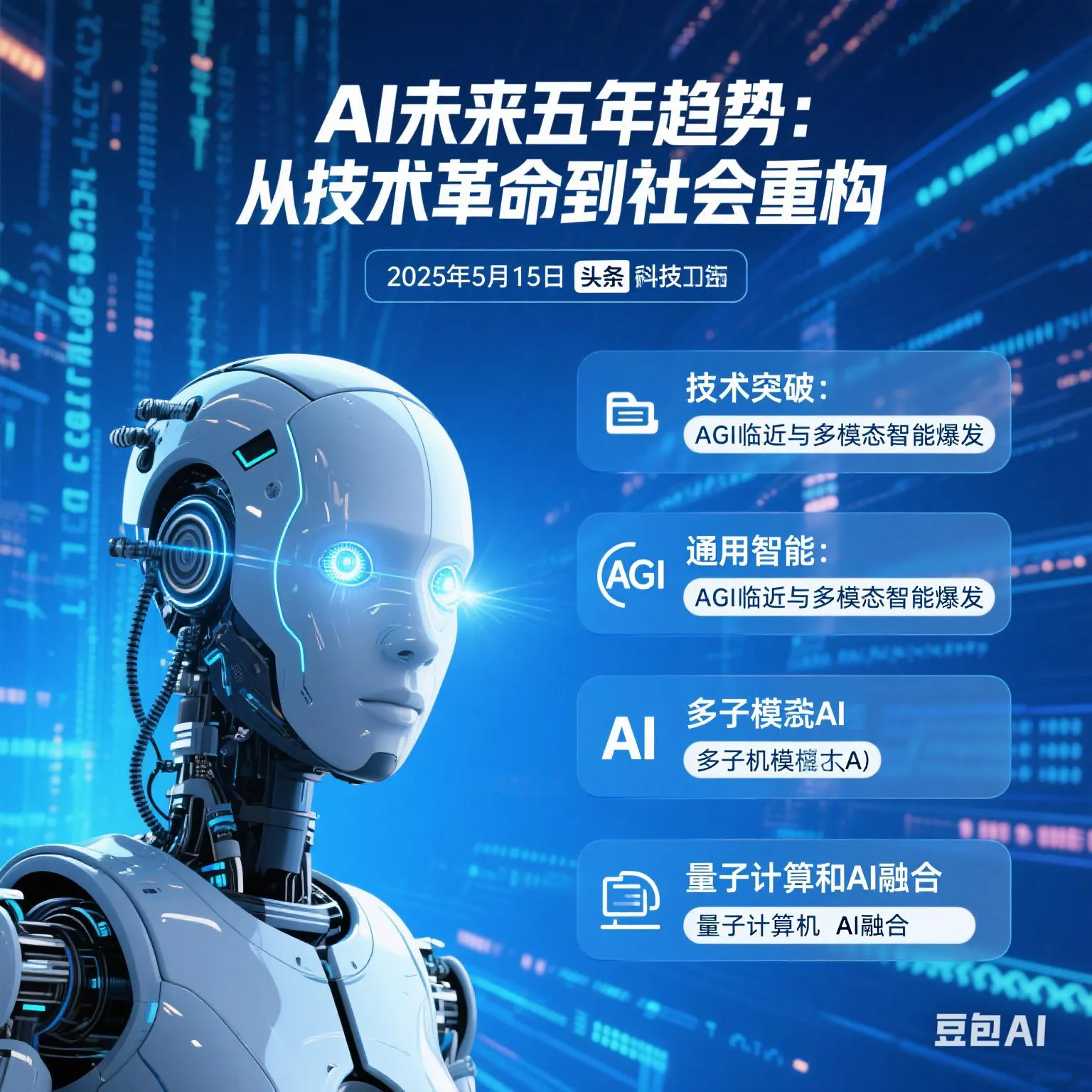 榜单助手：未来五年人工智能发展趋势，技术革新与社会重构的深刻影响