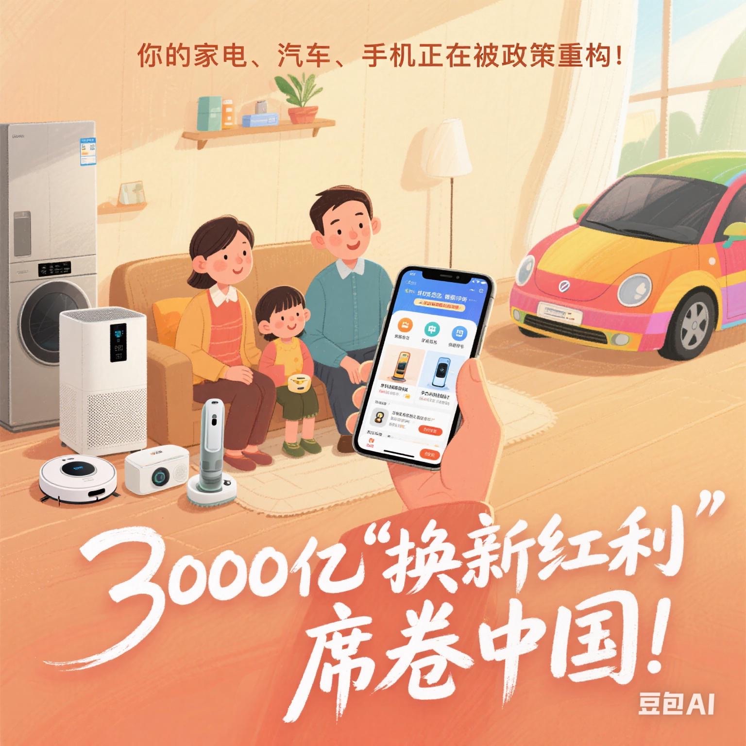 店销多多软件：国四车退役与数码产品补贴引发换购潮，消费者积极升级生活品质