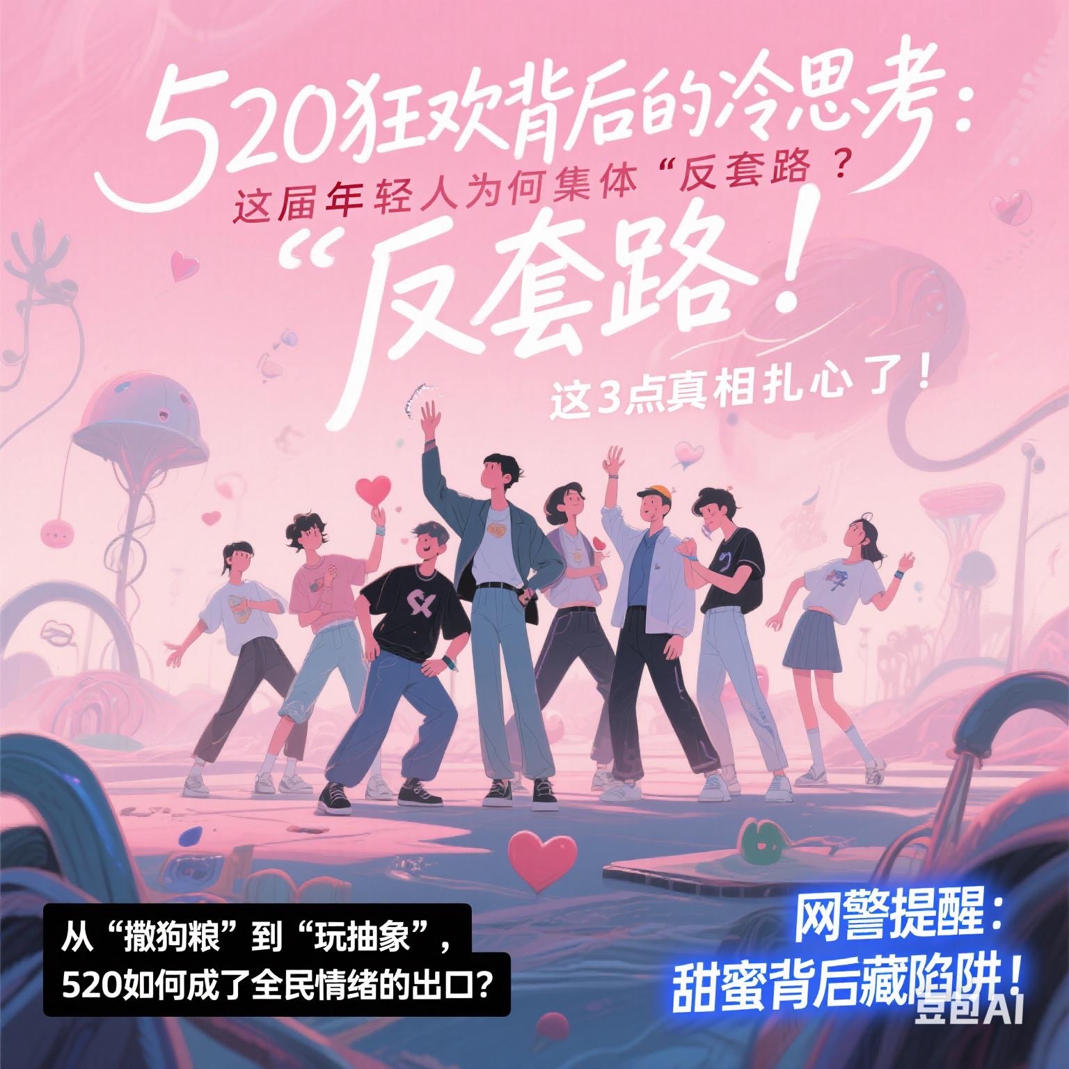 电销掌柜小号：520情感解构，年轻人的“反套路”背后隐藏的3个真相与情感共鸣