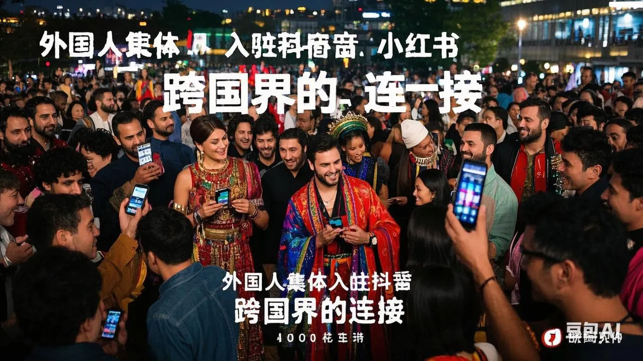 快火助手网站：外国用户涌入抖音和小红书，跨文化互动重塑数字社交生态