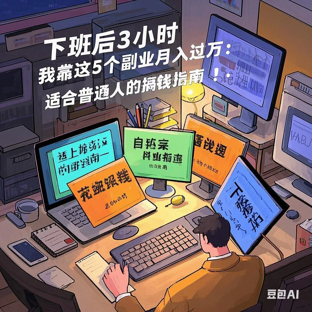 超单助手下载：下班后3小时，5个副业让普通人月入过万的实用指南