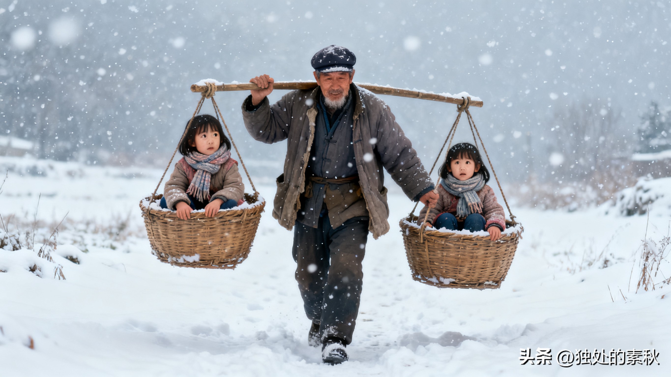 乐刷助手：童年冬天的回忆，茅草屋里的火光与冰棱柱