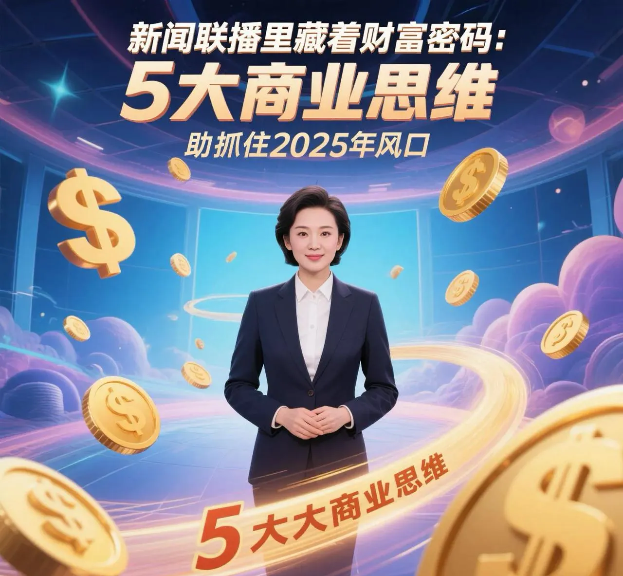 星云助手：从新闻联播看2025财富密码，5大商业思维助你抓住风口机会