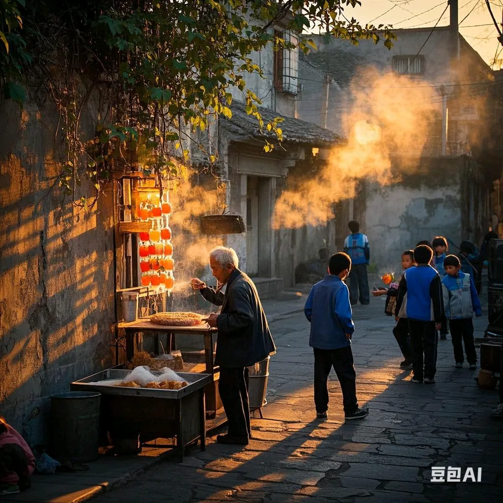 X助手：小巷深处的温暖回忆，童年时光与邻里情感的交织