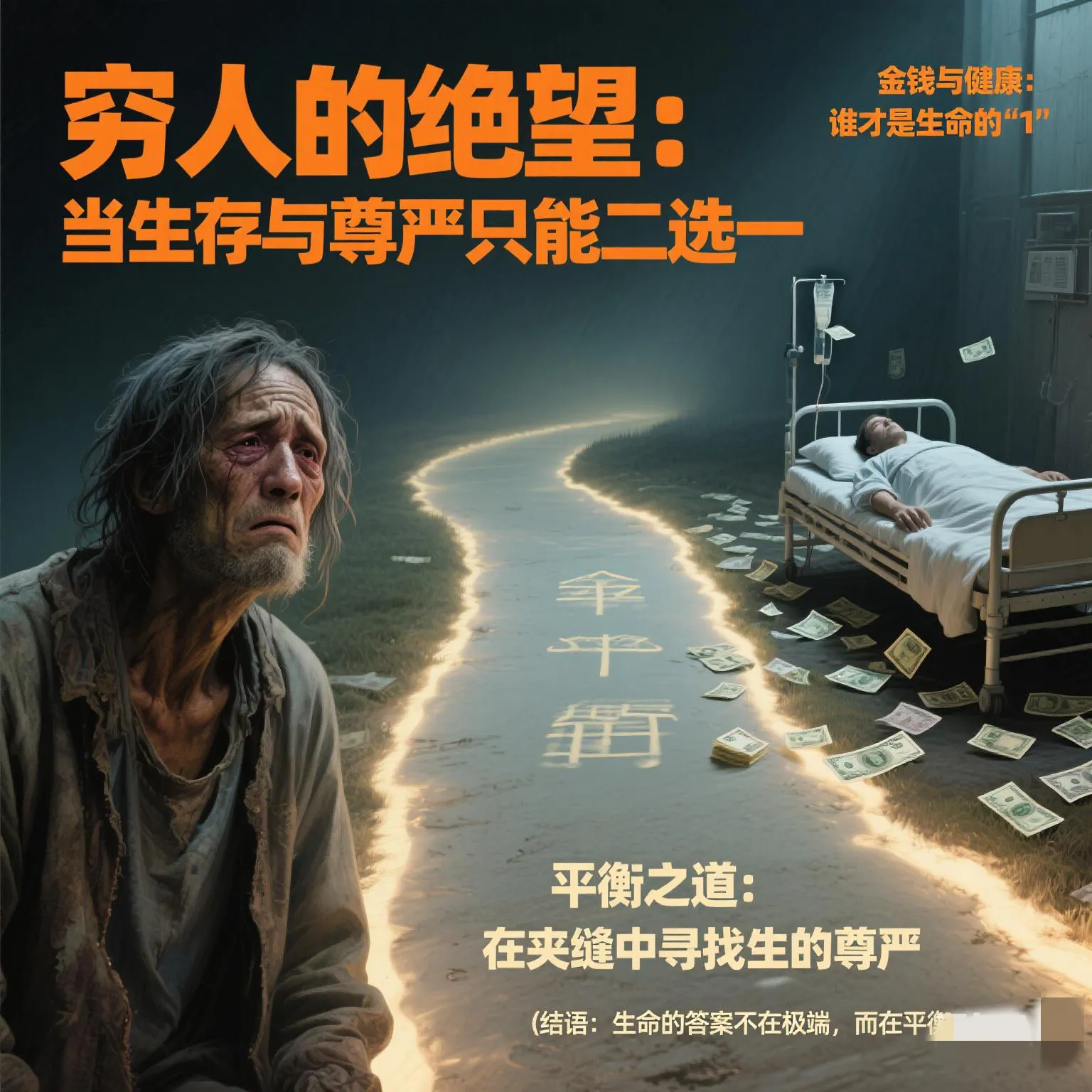 TOP助手软件官网：生存与尊严的抉择，穷人在金钱与健康间的困境与反思