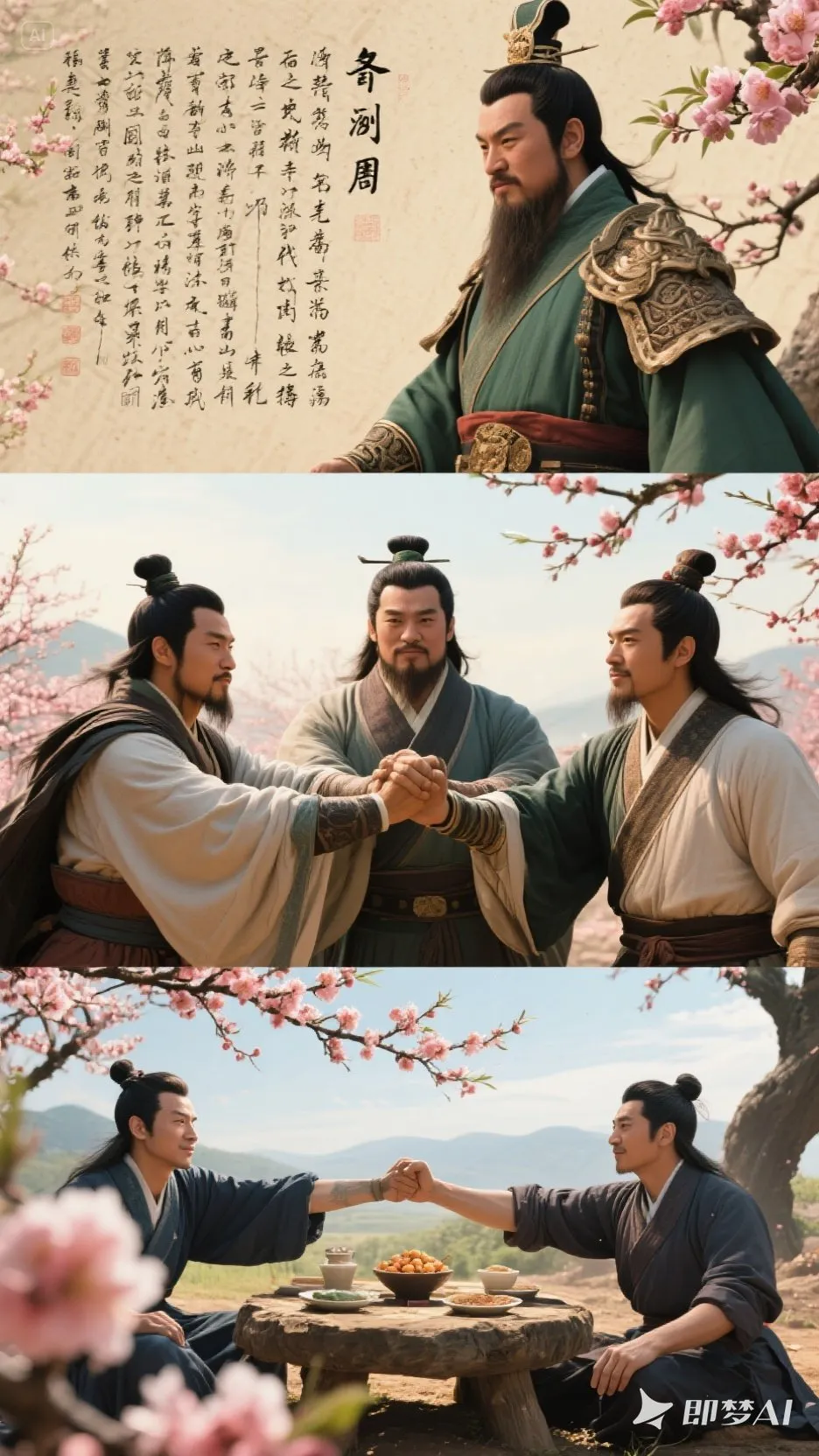 多多自动批发使用方法：《戏说三国》，桃园结义背后的创业故事与历史真相揭秘