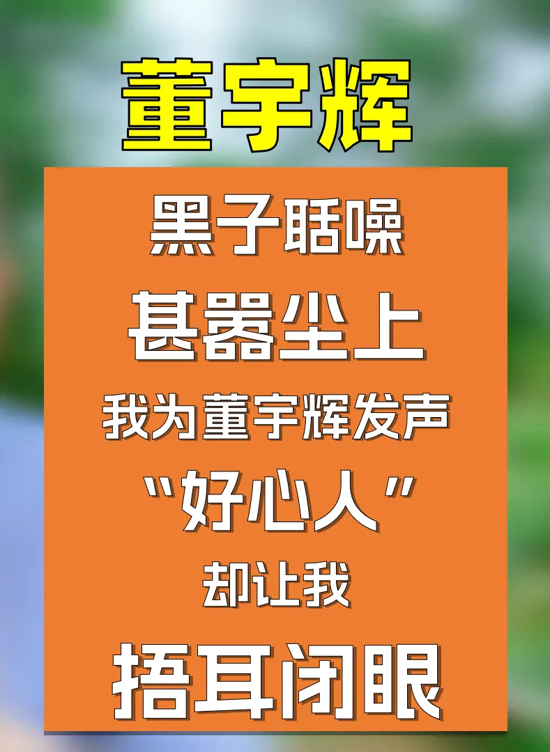 权重大师官网入口：老赵为董宇辉发声，反击黑子言论，呼吁正能量宣传与舆论战。