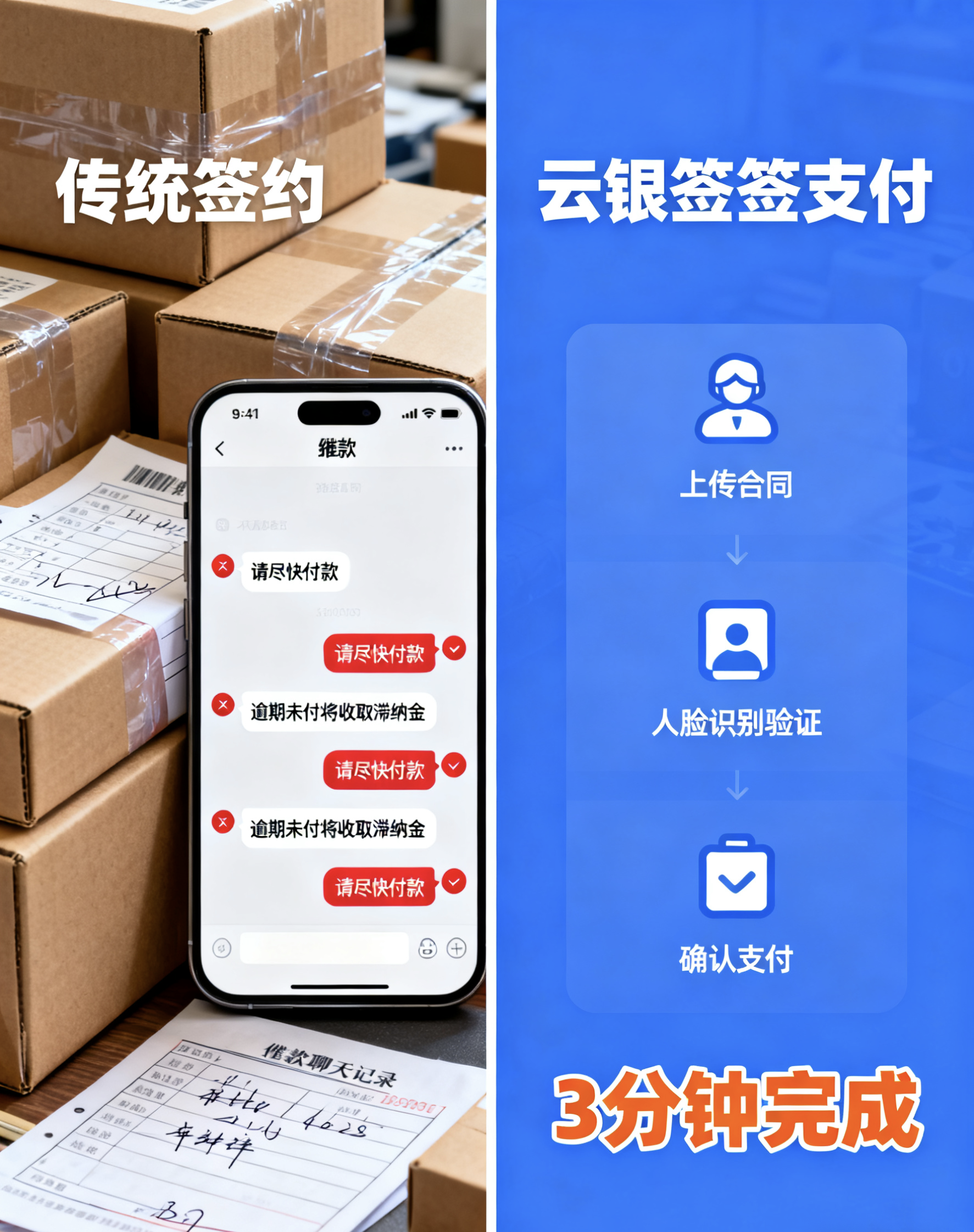 多多自动批发靠谱吗：中小企业如何用云银签实现每月省3000元快递费与60%回款提速