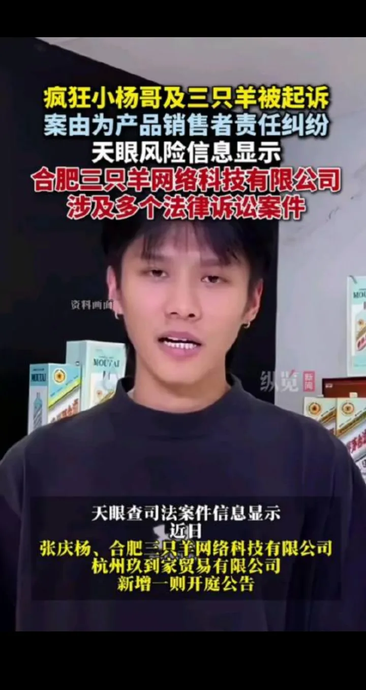 小M助手：疯狂小杨哥因直播带货纠纷被起诉，行业诚信亟待重视