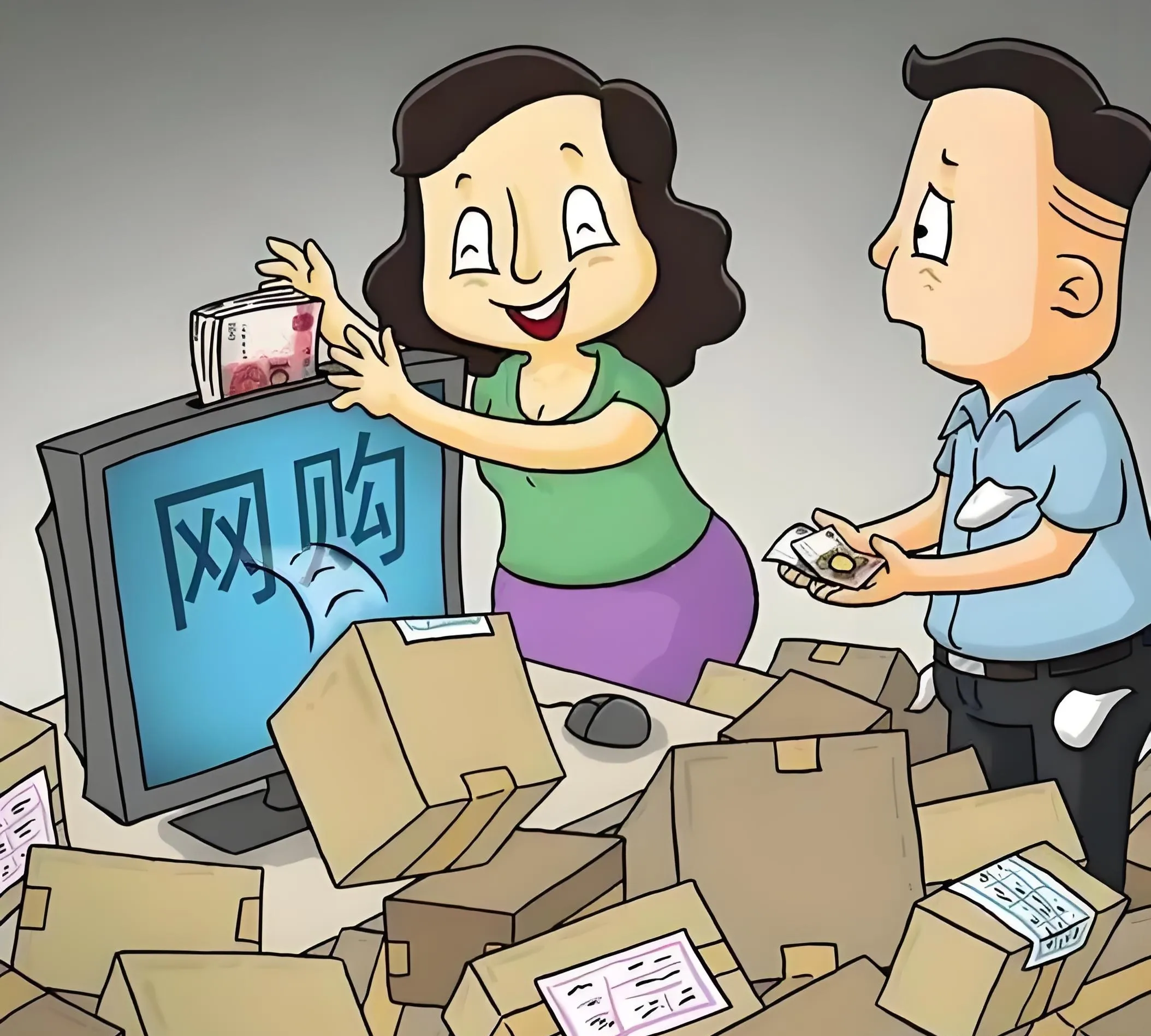 小Q助手拼多多：网购与超市购物省钱秘籍，谁是你的消费达人？