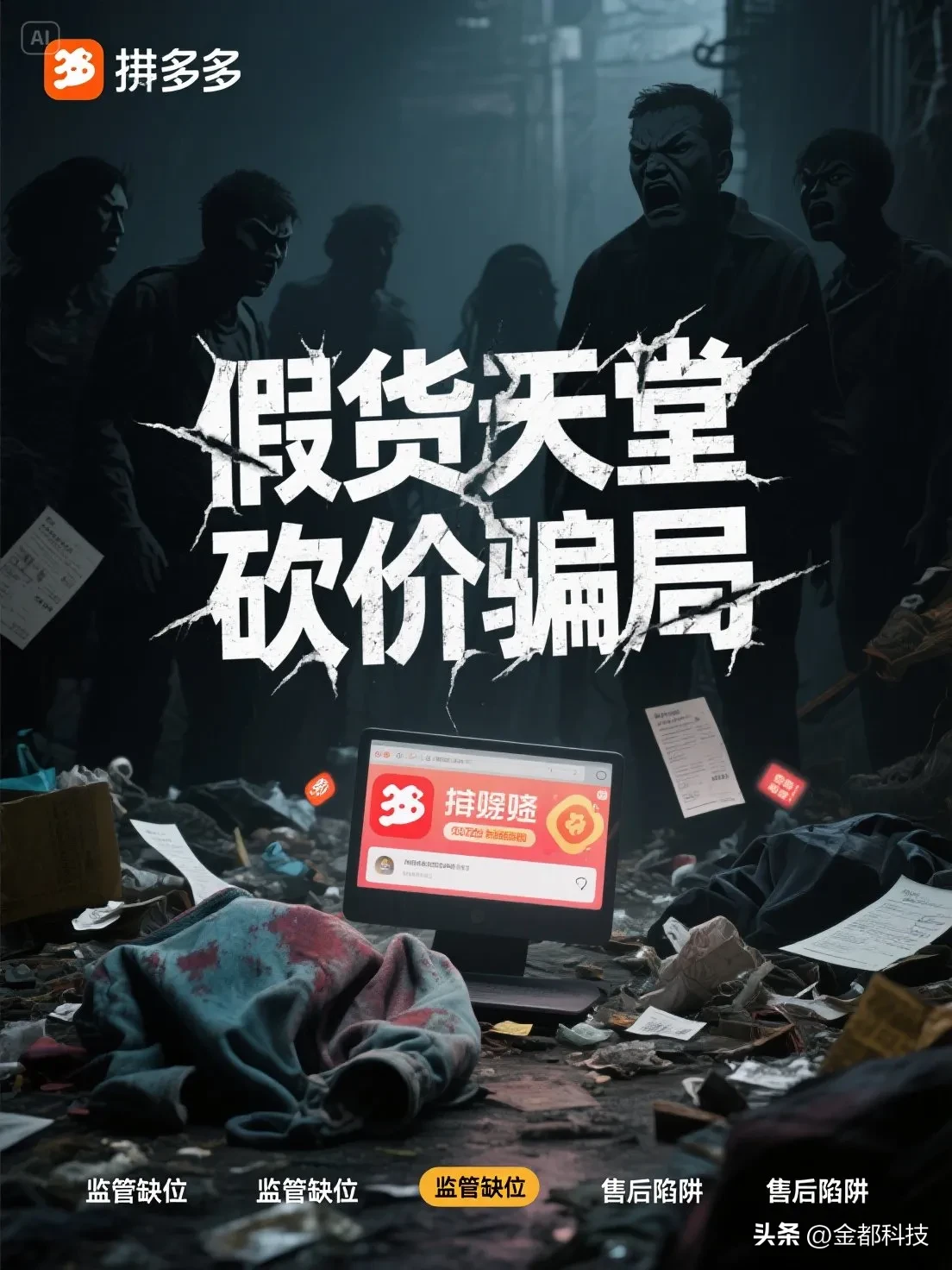 榜单助手拼多多：拼多多深度剖析，假货泛滥与消费陷阱揭示消费者如何避免“数字垃圾场”
