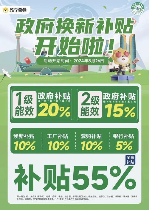 拼多多开团软件：江苏苏宁易购推出15%补贴政策，助力消费者换新3C家电产品