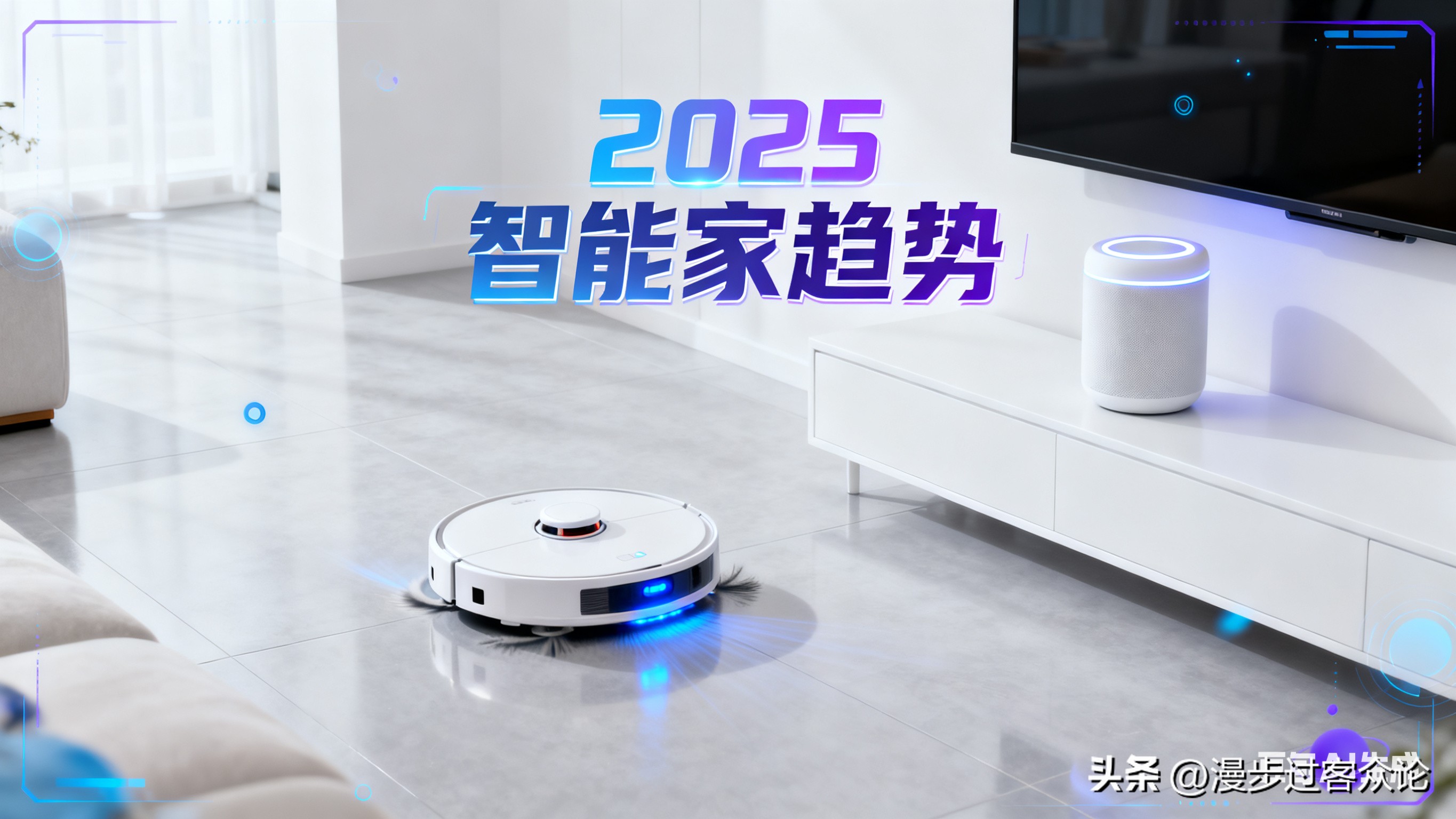 易评助手怎么用：2025年轻人追逐的智能家居趋势，全屋智能与扫地机器人热潮