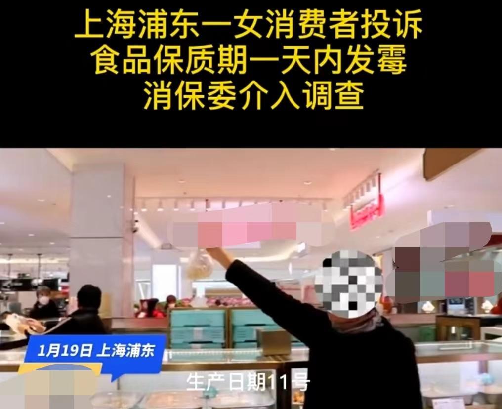 拼多多出评神器：上海浦东糕点发霉事件，女子维权引发的食品安全反思