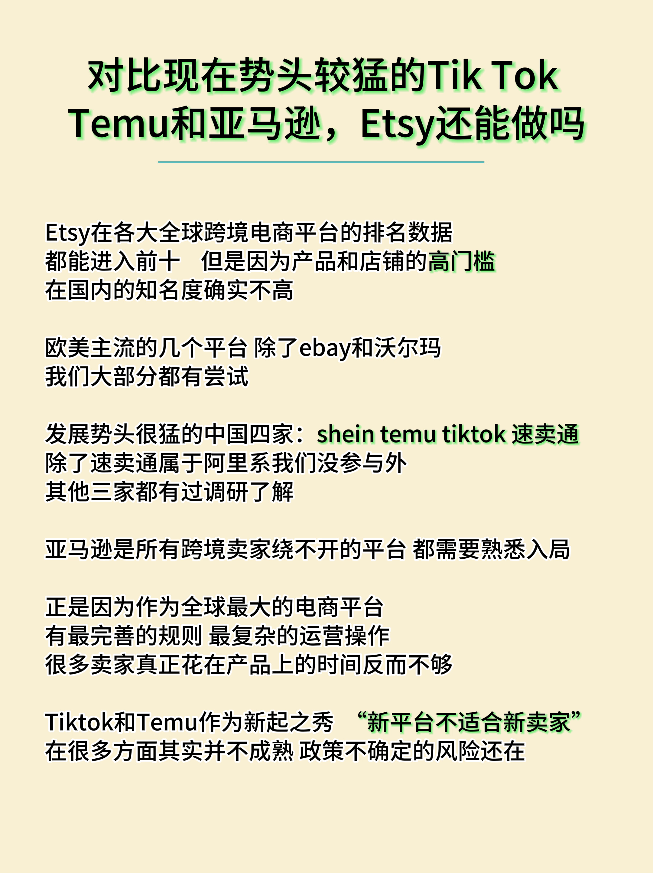 多多留评官网：Etsy在跨境电商中的独特优势与市场潜力分析