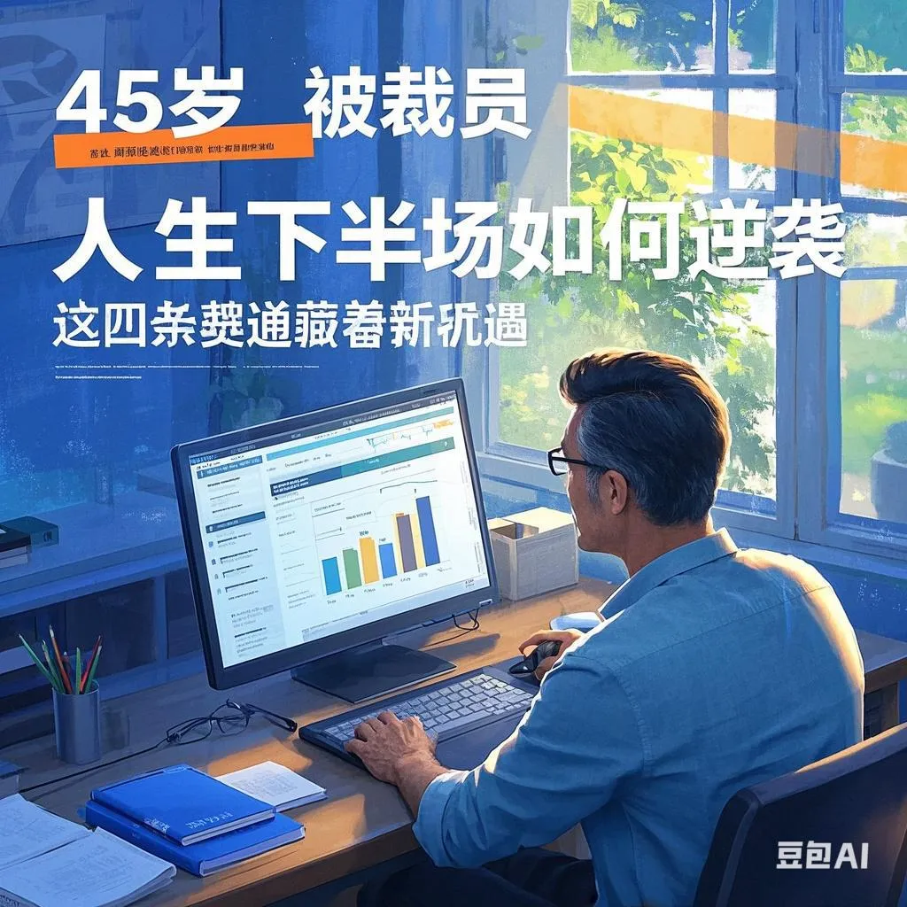 小评评助手：45岁裁员后重启人生，四条路径助你逆袭新机遇