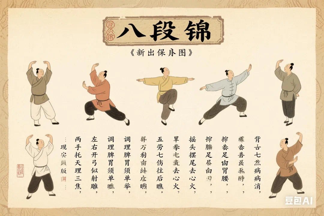超评助手靠谱吗：《黄帝内经》揭示的五劳养生法则与八段锦练习技巧解析