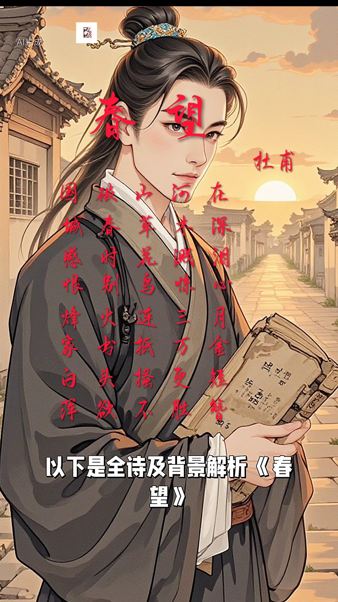番茄管家官网入口：杜甫春望，安史之乱中的国破家亡与诗人情怀