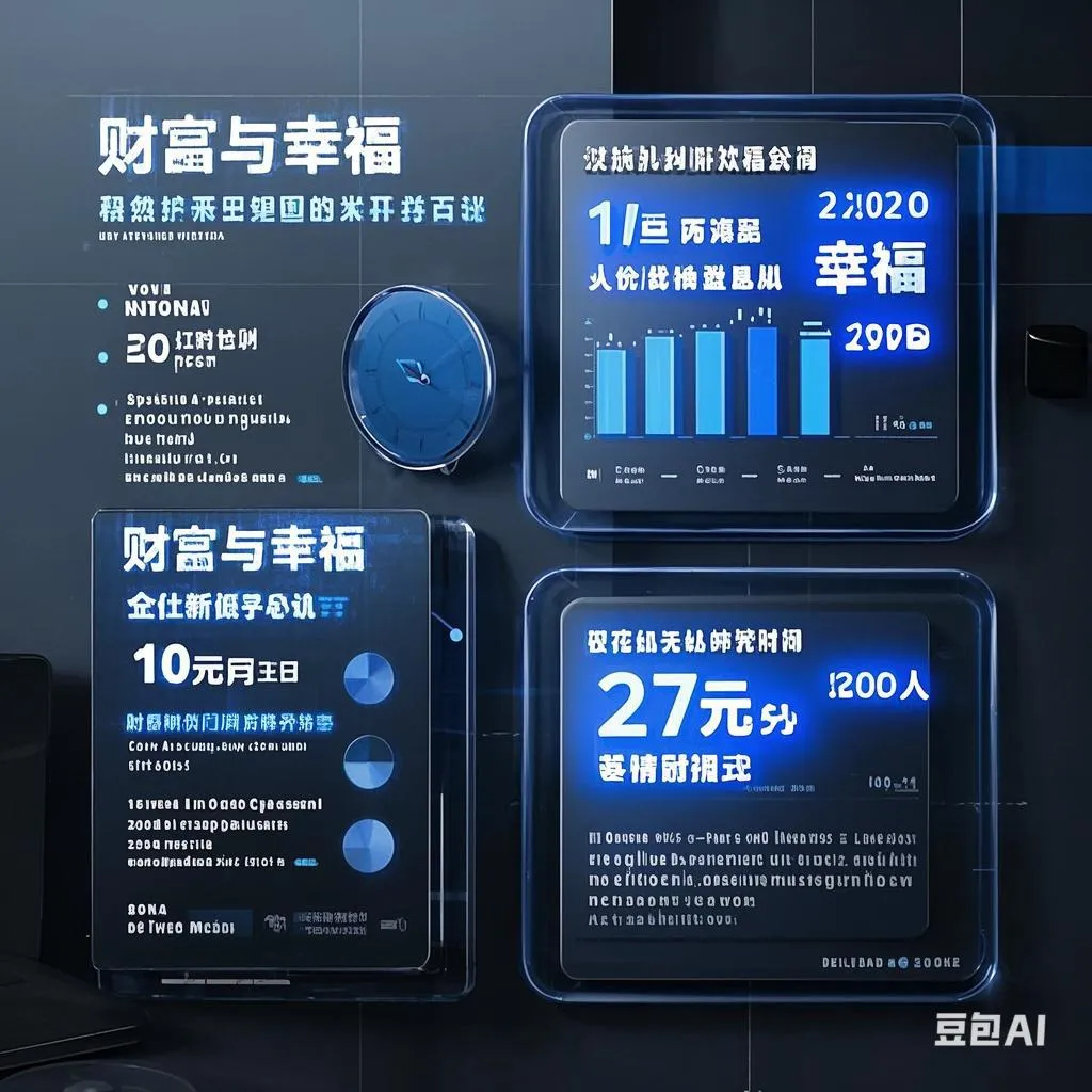 小Z助手：全球首份财富幸福指数揭示，月薪2万为幸福分水岭，收入与快乐反向关系探讨