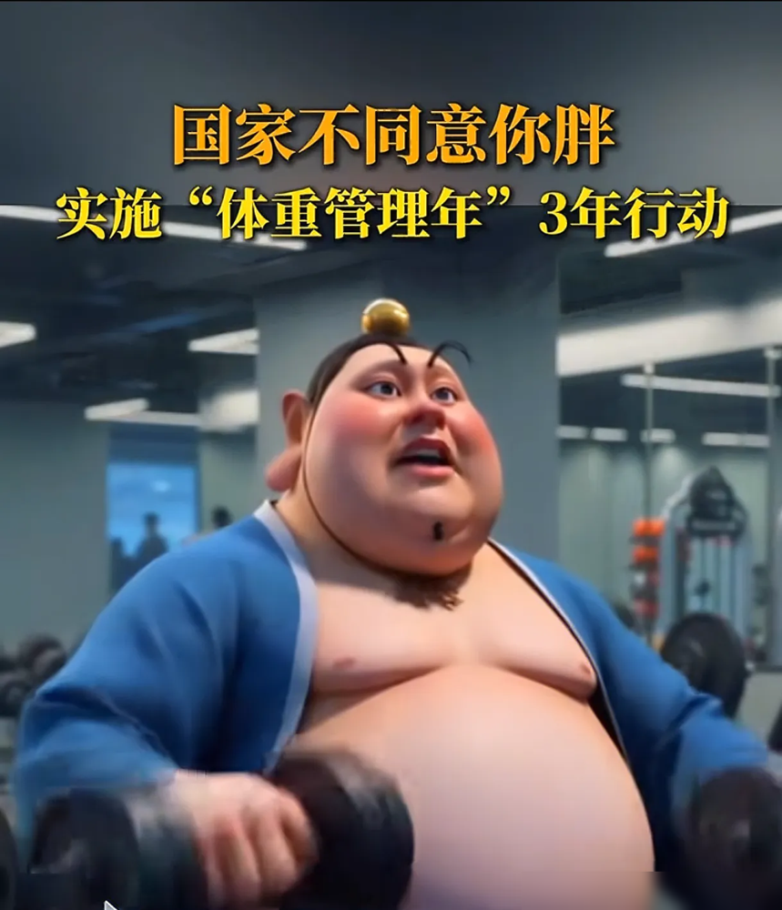 团粉助手：全国超重问题严重，国家推体重管理年助你健康减肥！