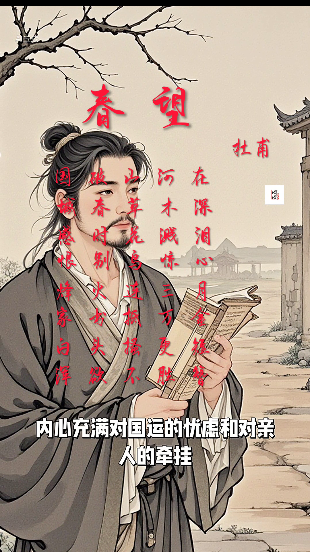 番茄管家官网入口：杜甫春望，安史之乱中的国破家亡与诗人情怀