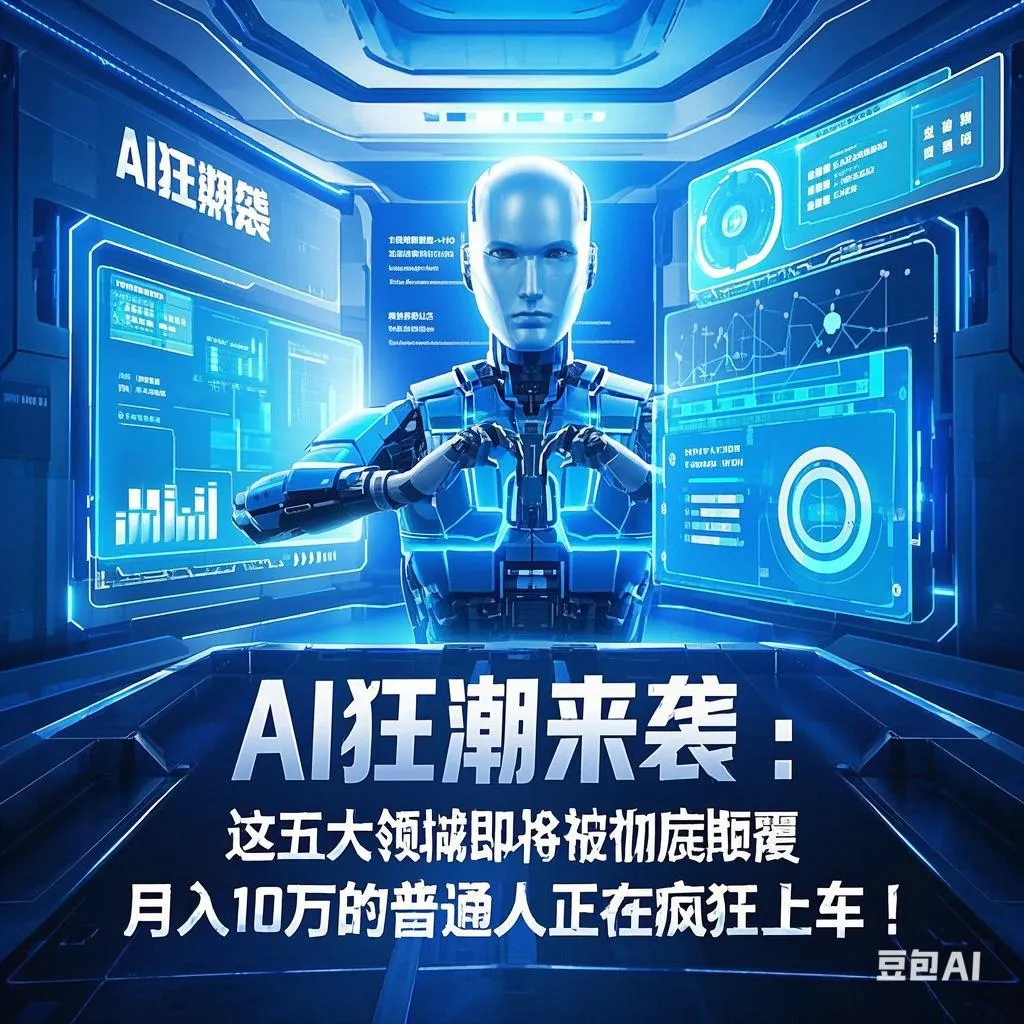 多多动销软件：AI革命席卷，普通人如何在五大领域实现月入10万的逆袭？