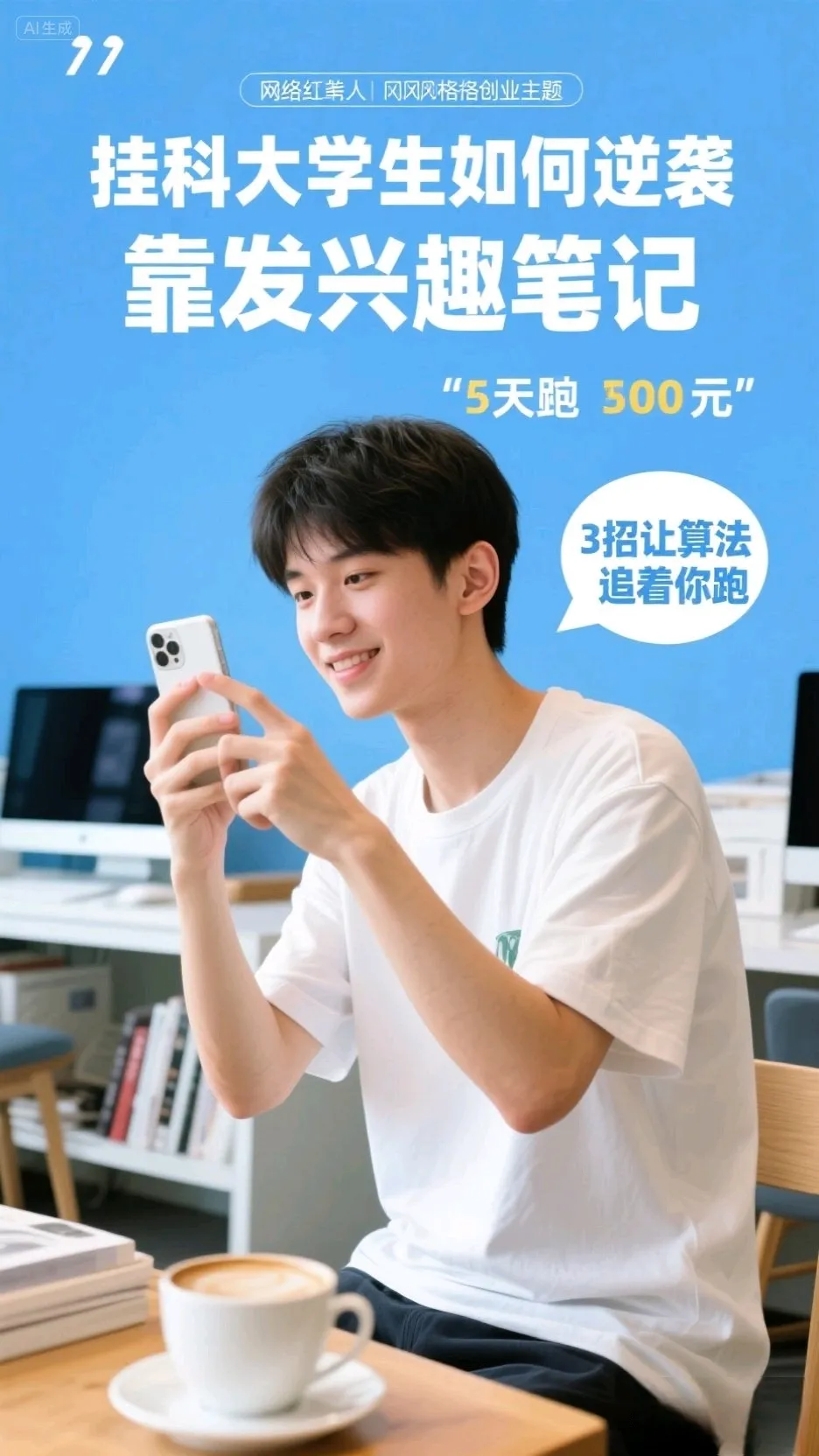 小Q助手邀请码：00后大学生逆袭，靠挂科笔记5天赚8000元，教你如何变现兴趣！