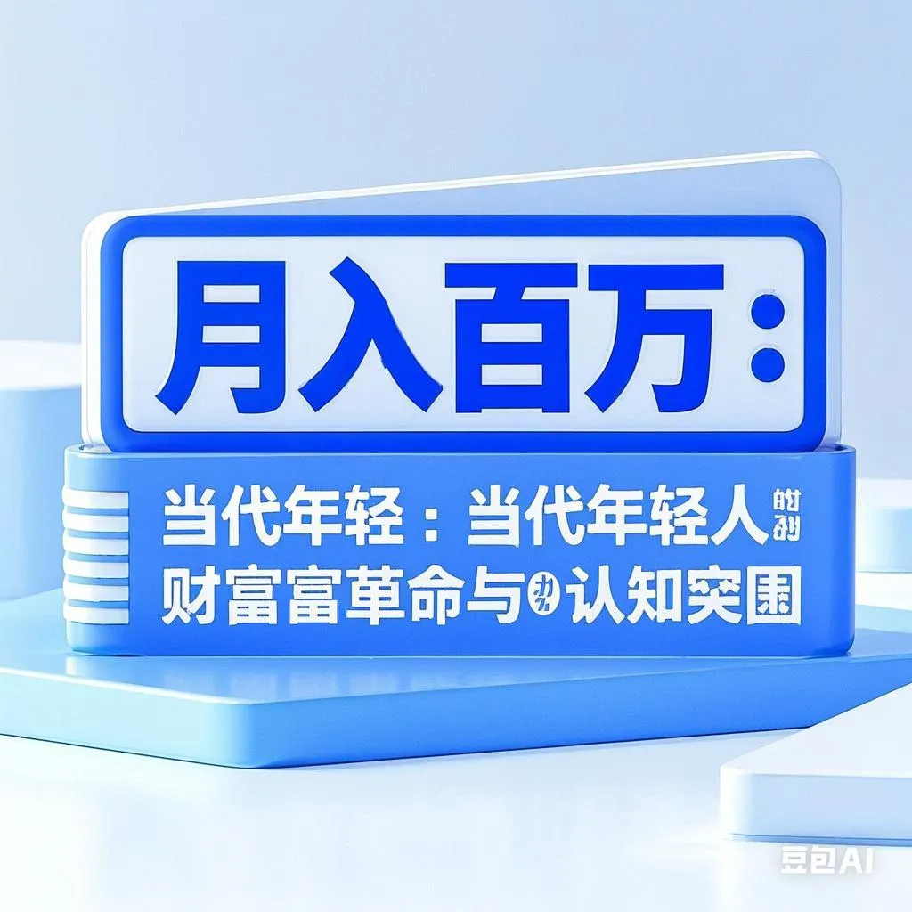 多多自动批发：当代年轻人的财富革命，月入百万的认知与赛道选择解析
