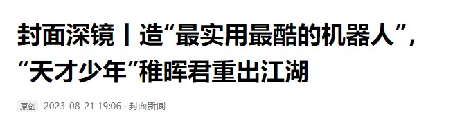 熊猫多多助手入口：放弃华为高薪，90后“天才少年”创业造机器人，智元机器人成独角兽。