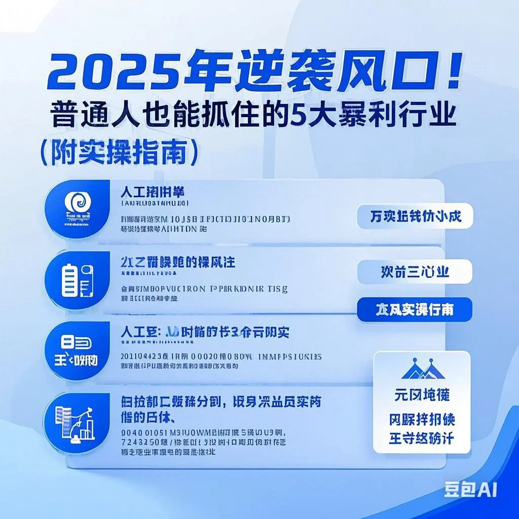 多多出评软件：2025年暴利行业揭秘，普通人如何抓住新风口与实操指南