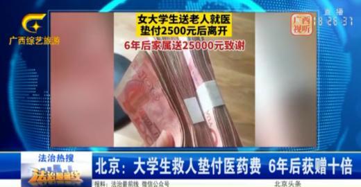 榜单助手卡密：女大学生六年前救助摔倒老人，六年后意外重逢感动满满