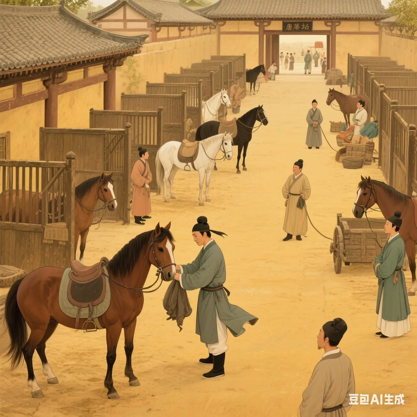 多多助手：古代“快递小哥”，千年物流系统的高效与责任揭秘