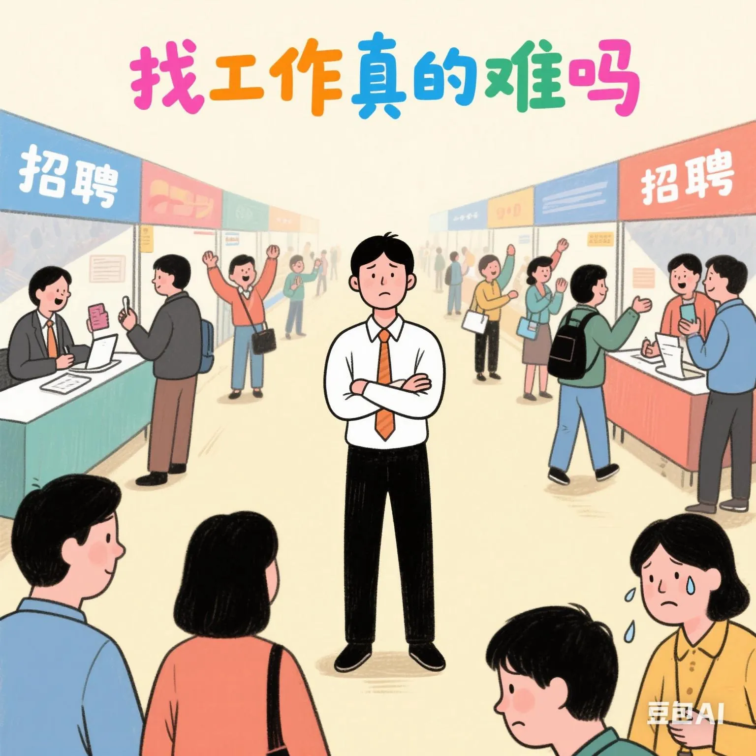 潜力鸭：破解“找工作难”困局，分析结构性矛盾与多维解决方案
