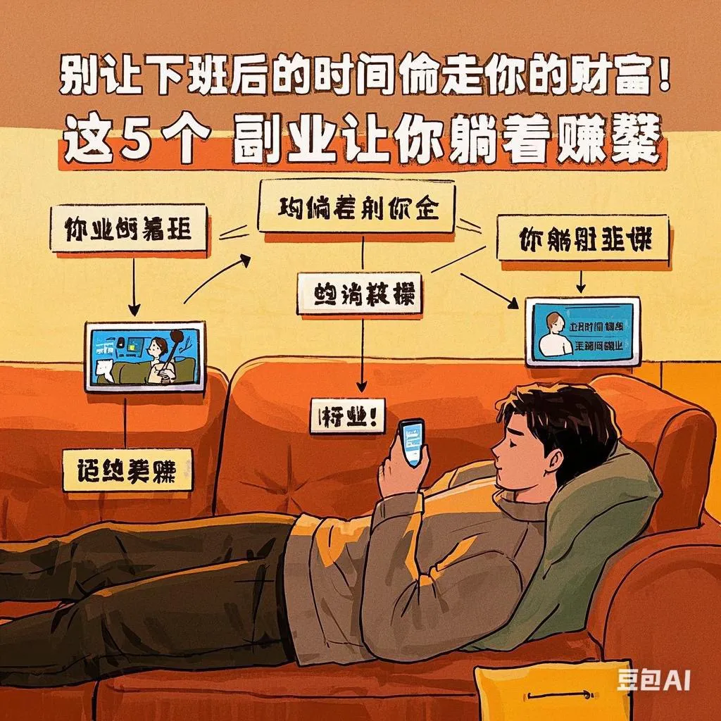 黎明助手：别让下班后时光流失！5个副业教你轻松赚取额外收入💰
