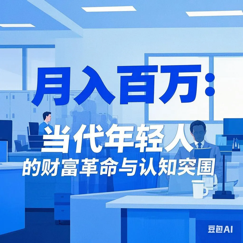 多多自动批发：当代年轻人的财富革命，月入百万的认知与赛道选择解析