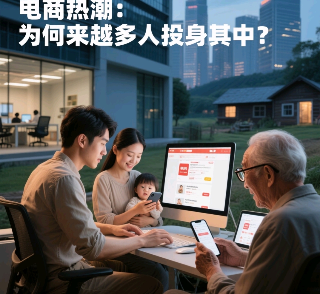 小评评助手靠谱吗：电商热潮背后的吸引力，低门槛、广阔市场与灵活自由的创业机会