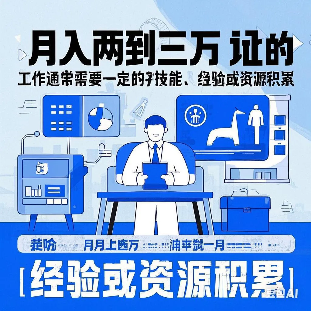 51助手：如何实现月入两到三万的职业路径与提升技能建议