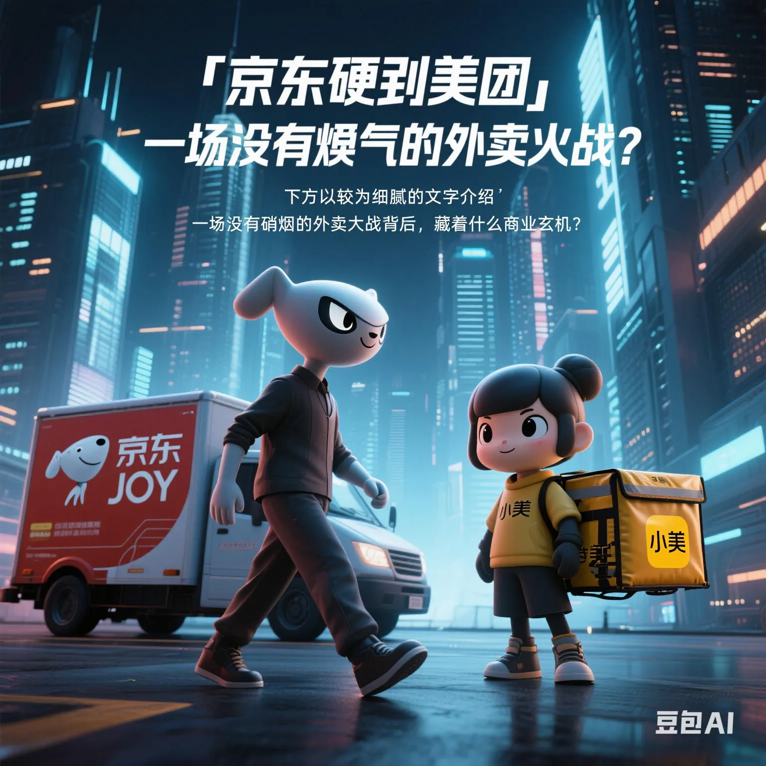 51助手教程：京东与美团的外卖大战，背后的商业战略与未来走向解析