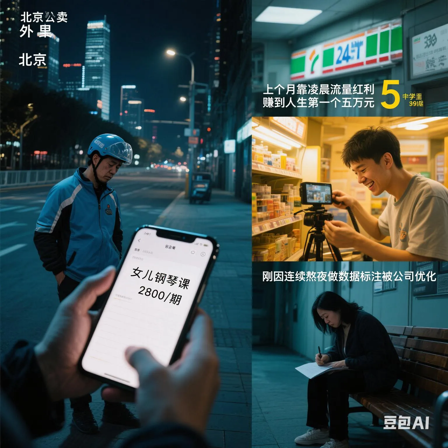 多多精灵：夜班兼职揭秘，在月光下奋斗的人生与潜藏的风险