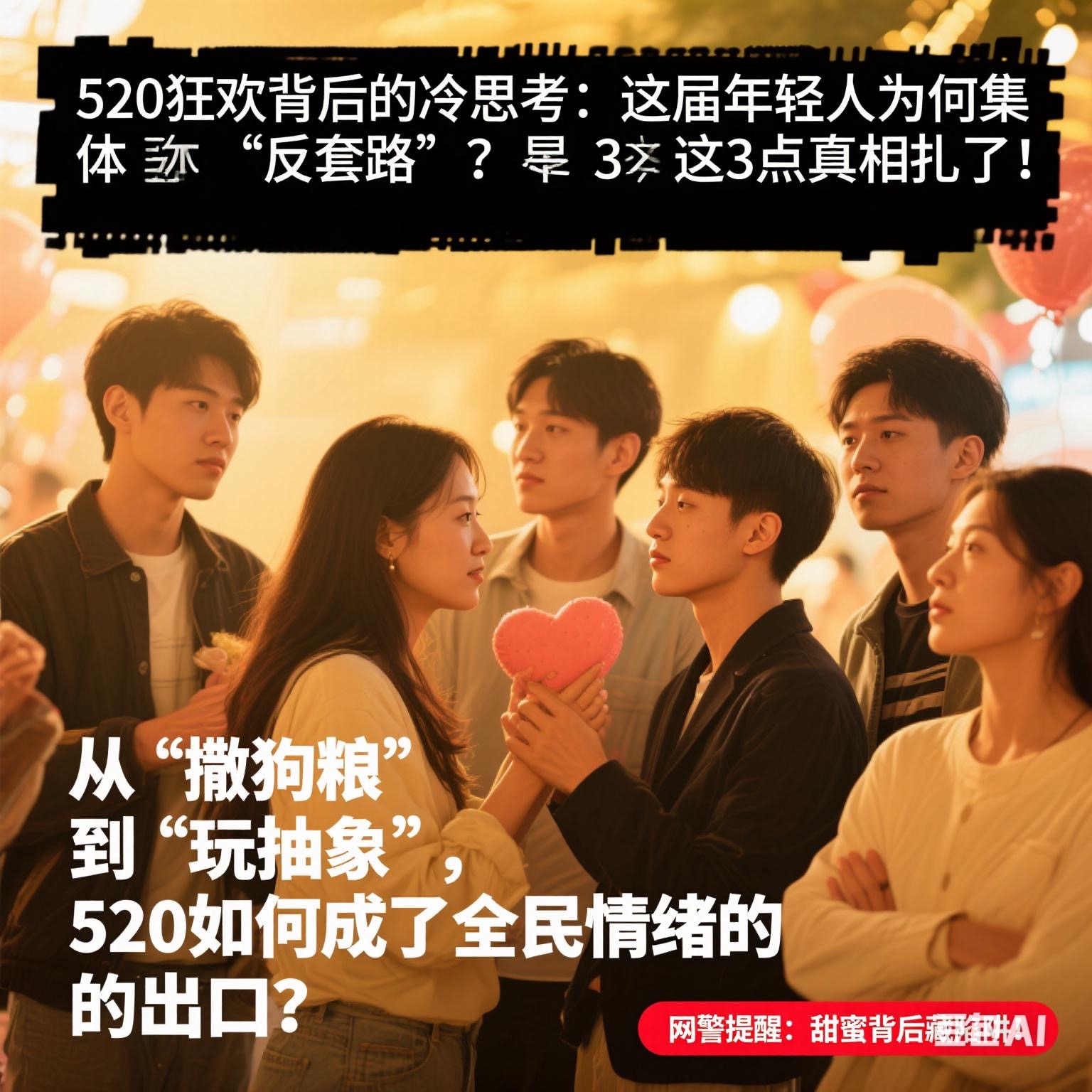 电销掌柜小号：520情感解构，年轻人的“反套路”背后隐藏的3个真相与情感共鸣