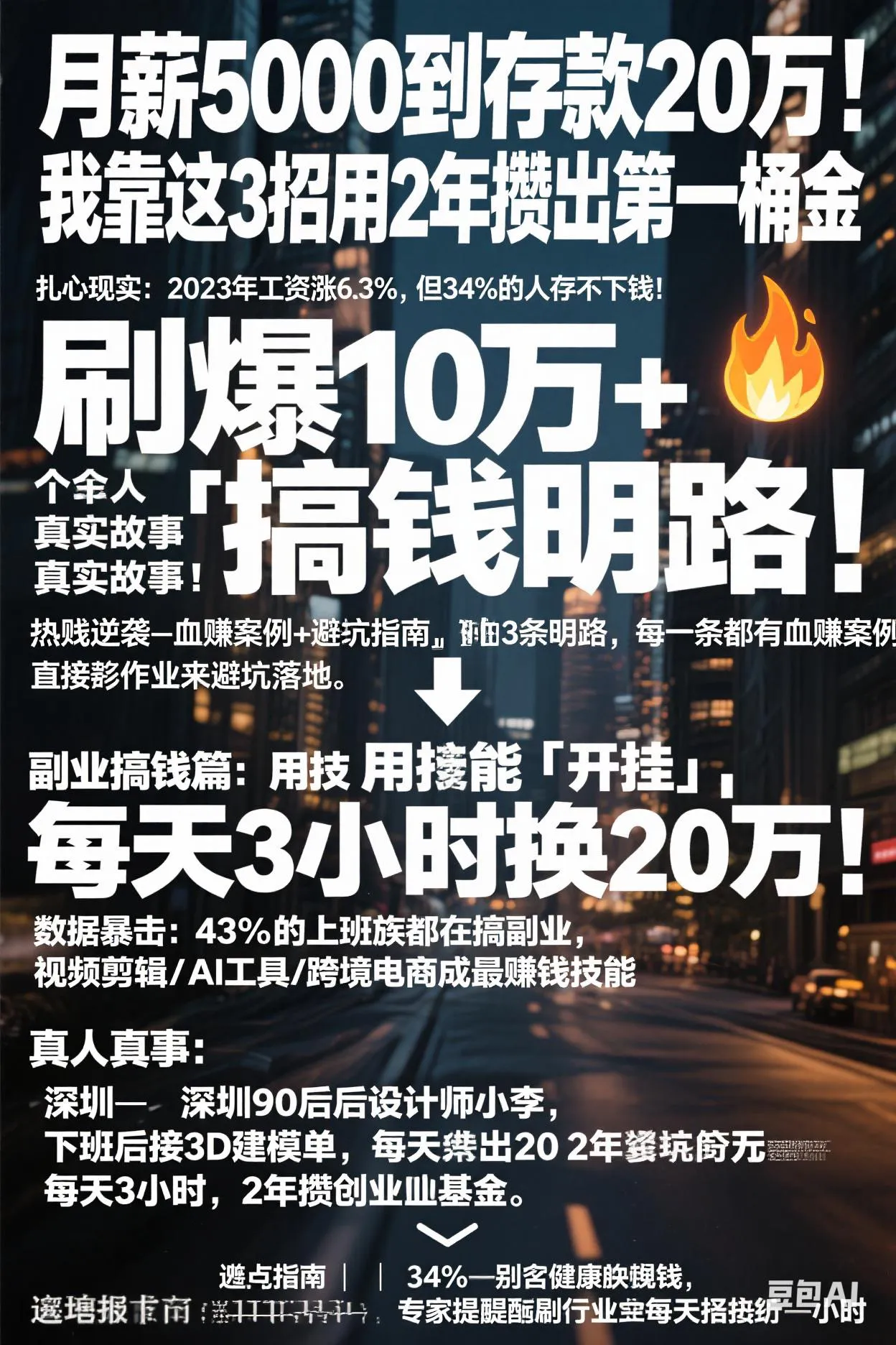 大牛助手：普通人实现财富跃迁的3招，副业、理财与资源杠杆秘诀揭秘